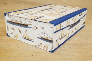 Segelschiffe Segelboote Ordnungsbox für das Regal